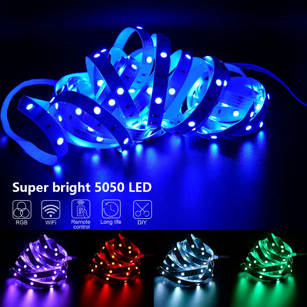 RGB LED Strip Lights 20metres with Bluetooth, Music Sync and 16million Colors - Image 3