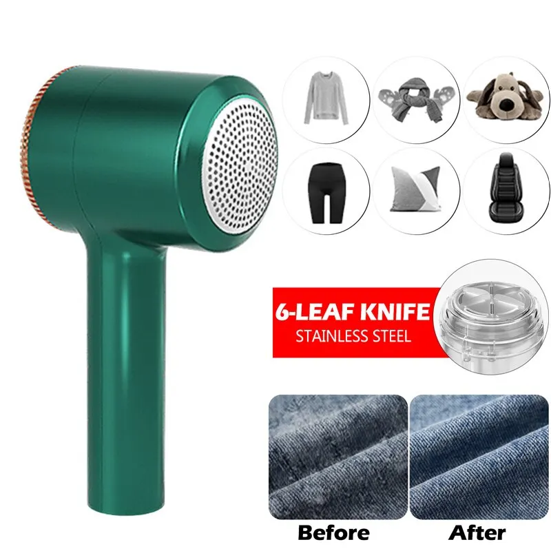 Lint Remover device for Clothes, Rechargeable - USB C Port | Electric Fabric fuzz and Hair Ball Trimmer | Sweater Shaver - Image 3