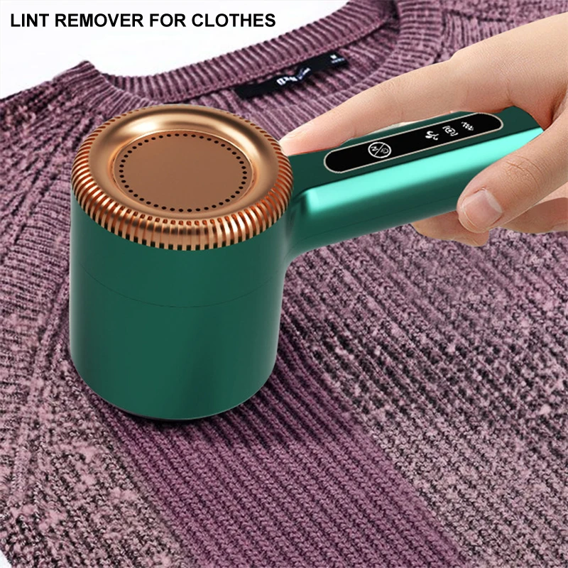 Lint Remover device for Clothes, Rechargeable - USB C Port | Electric Fabric fuzz and Hair Ball Trimmer | Sweater Shaver - Image 9